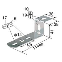 パーマンコーポレーション マーカーステー ステンレス 1169111000 1個（直送品）