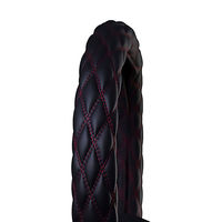 パーマンコーポレーション 極太 ハンドルカバー マットブラック/レッド 2L 1420340000 1個（直送品）