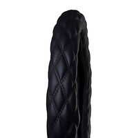 パーマンコーポレーション 極太 ハンドルカバー マットブラック/ブラック 2L 1420440000 1個（直送品）