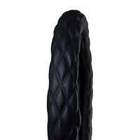 パーマンコーポレーション 極太 ハンドルカバー マットブラック/ブラック LM 1420450000 1個（直送品）