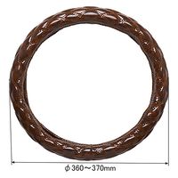 パーマンコーポレーション 極太 ハンドルカバー 茶木目/茶系 S 1420870000 1個（直送品）