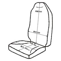 パーマンコーポレーション シートカバー レザータイプ 運転席専用 いすゞ 1439222000 1個（直送品）