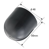 パーマンコーポレーション アオリ保護ナットキャップ 33mm 新ISO 4軸低床車用 1444471000 1個（直送品）