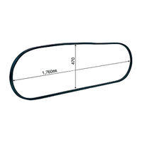 パーマンコーポレーション Wタイヤリング石噛み防止リング新ISO規格車スチールホイール用22.5×10穴 1510030000 1個（直送品）