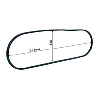 パーマンコーポレーション Wタイヤリング石噛み防止リング新ISO規格車アルミホイール用22.5×10穴 1510040000 1個（直送品）