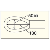 パーマンコーポレーション けん引ゴムロープ 伸縮式 20ton 大型トラック用 3221500000 1個（直送品）