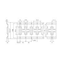 パーマンコーポレーション Eトラック レール +I型 スチール メッキ 亜鉛メッキ 6431750000 1個（直送品）