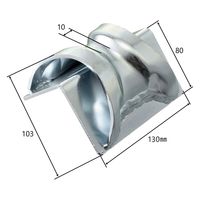 パーマンコーポレーション Lコーナー ワイヤー用 スチール 6510950000 1個（直送品）