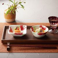 ヤマコー 手描き・椿 小鉢 丸 小 27935 1個（直送品）