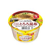 小さなおうどん とろろ昆布 1セット（1個×3） 寿がきや食品
