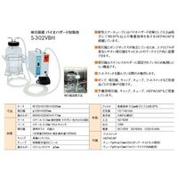 昭和科学 吸引装置(バイオハザード対策用) S-302VBH 1台 67-8735-32（直送品）