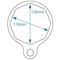 JTC フューエルフィルターレンチ JTC7885 1個 508-1407（直送品）