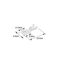 日立Astemoアフターマーケットジャパン 250 ファストンプラグ 100個入 B47 1袋(100個) 64-9722-65（直送品）