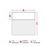 日本ブレイディ BMP71用ストロー向け凍結ラベル 250枚 M7-19-642 1枚 67-9205-36（直送品）