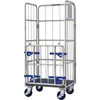 ワコーパレット ワコー カーゴプレスタ ダブルゲート付 800×600×1700 WKP-8060-WG 1台 473-0896（直送品）