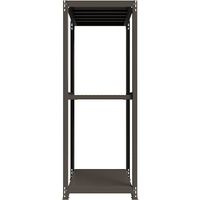 ICHIMAI 重量ボルトレスラック 段荷重1000Kg H2400×W900×D900 天地3段 単体グレー TH1000-839T3（直送品）