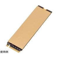 アイネックス M.2 SSD用放熱板 HM-25 1個 67-9281-75（直送品）