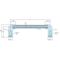 ホシモト 取手 K-82-1 1個 62-2979-55（直送品）