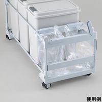 アズワン ダストワゴン ペール2個付き 4-6196-02 1セット（直送品）