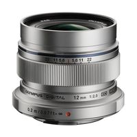 OM SYSTEM 交換レンズ M.ZUIKO DIGITAL ED 12mm F2.0 シルバー 64-9618-63 1本（直送品）