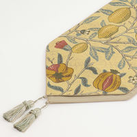 川島織物セルコン モリスデザインスタジオ フルーツ テーブルランナー 300×2400mm イエロー HN1729_97Y 1枚（直送品）