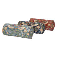 川島織物セルコン いちご泥棒 ボルスター型クッション LL1710 40×18cm レッド LL1710_85R 1枚（直送品）