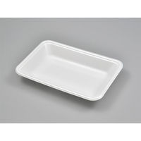 エフピコ 発泡トレー FLB-A13-30 W 白 0B400136 1袋(100個)（直送品）