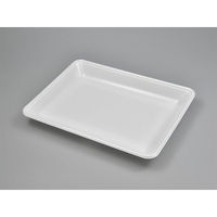 エフピコ 発泡トレー FLB-M21-30 W 白 0B407216 1袋(100個)（直送品）