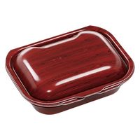 エフピコ 軽食容器 DLVボーノ19-15 渋木目W 4002074A 1ケース(270個(30個×9)（直送品）