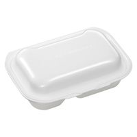 エフピコ 軽食容器 DLVボーノ23-16-1 白 40020781 1ケース(180個(30個×6)（直送品）