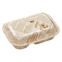 エフピコ 軽食容器 DLVボーノ23-16-1 タイムス茶W 4002078D 1ケース(180個(30個×6)（直送品）