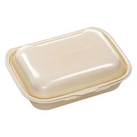 エフピコ 軽食容器 DLVボーノ23-18-1 ベージュ 40020802 1ケース(180個(30個×6)（直送品）