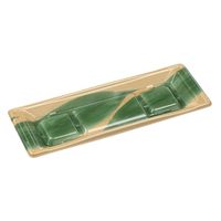 エフピコ うなぎ容器 平舟30-11段 本体 木目葉らん 44383011 1ケース(800個(50個×16)（直送品）