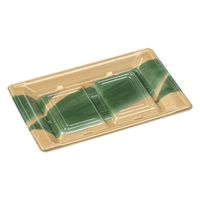 エフピコ うなぎ容器 平舟24-15段 本体 木目葉らん 44382415 1ケース(1000個(50個×20)（直送品）