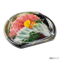 エフピコ 寿司容器 半月皿21-18 本体 月見金 45202118 1ケース(900個(50個×18)（直送品）