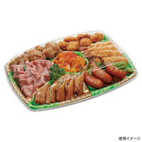 エフピコ オードブル容器 シェルト角39-28 本体 金リーフ 49963928 1ケース(150個(10個×（直送品）