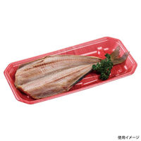 エフピコ 刺身容器 豊漁33-16(27)A ひだ赤 4A422336 1ケース(1000個(100個×10)（直送品）