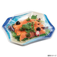 エフピコ 刺身容器 美彩21-18 本体 南国青 4C102184 1ケース(800個(50個×16)（直送品）