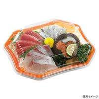 エフピコ 刺身容器 美彩21-18 本体 氷雲OR 4C102190 1ケース(800個(50個×16)（直送品）