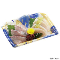 エフピコ 刺身容器 宝山20-14 本体 風光青 4C150148 1ケース(800個(50個×16)（直送品）