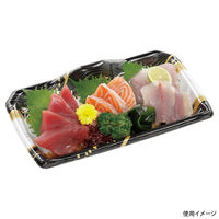 エフピコ 刺身容器 宝山24-14 本体 雪舟金 4C154147 1ケース(800個(50個×（直送品）