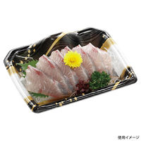 エフピコ 刺身容器 宝山18-14 本体 雪舟金 4C158147 1ケース(1000個(50個×20)（直送品）