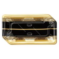 エフピコ 寿司容器 しおり1-3線おび金 4C181034 1ケース(1500個(50個×30)（直送品）