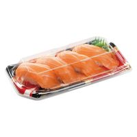 エフピコ 寿司容器 しおり1-4帯おり赤 4C181046 1ケース(1200個(50個×24)（直送品）