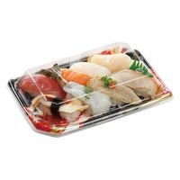 エフピコ 寿司容器 しおり2-4帯おり赤 4C182046 1ケース(900個(50個×18)（直送品）