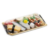 エフピコ 寿司容器 しおり2-6線おび金 4C182064 1ケース(600個(50個×12)（直送品）