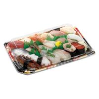 エフピコ 寿司容器 しおり3-6帯おり赤 4C183066 1ケース(400個(50個×8)（直送品）