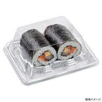 エフピコ 寿司容器 Sステ18-15巻台 本体 メッシュ銀 4C481815 1ケース(600個(50個×12)（直送品）