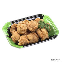 エフピコ 発泡トレー メガプレート20-15(37) 黒リーフ 4C622015 1ケース(900個(50個×18)（直送品）