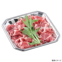 エフピコ 発泡トレー メガプレート20-20(30)平 DX黒 4C832020 1ケース(1000個(100個×10)（直送品）